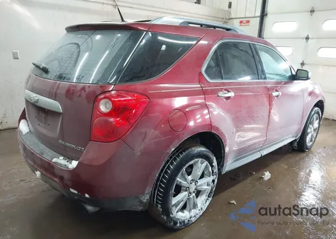 2011 Chevrolet Equinox Ltz z USA, uszkodzony, nr VIN 2CNFLGE56B6290992